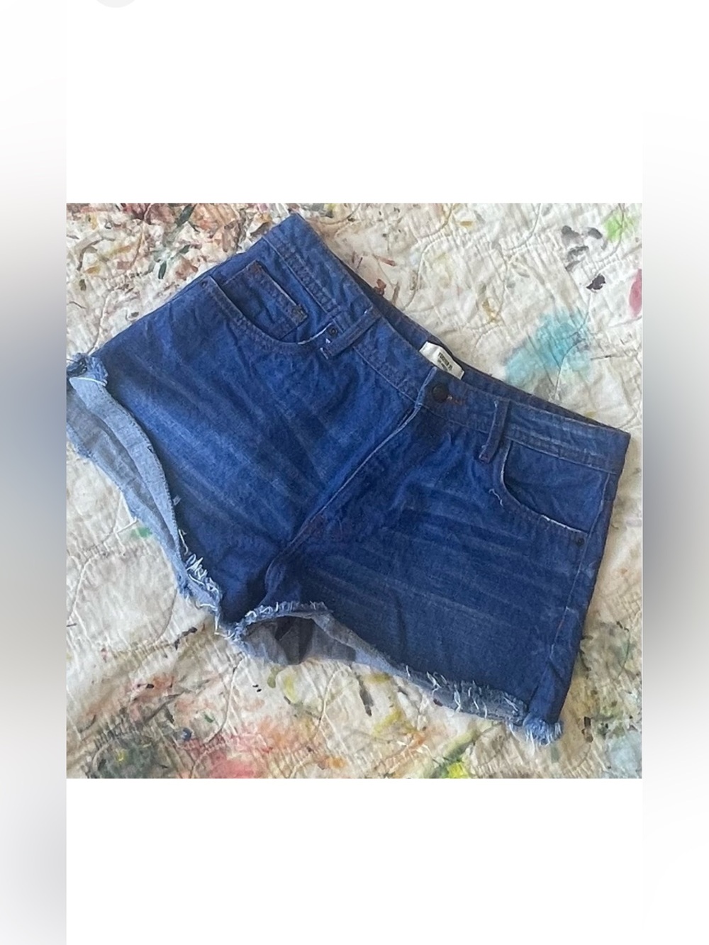 Forever 21 Blue Jean Shorts